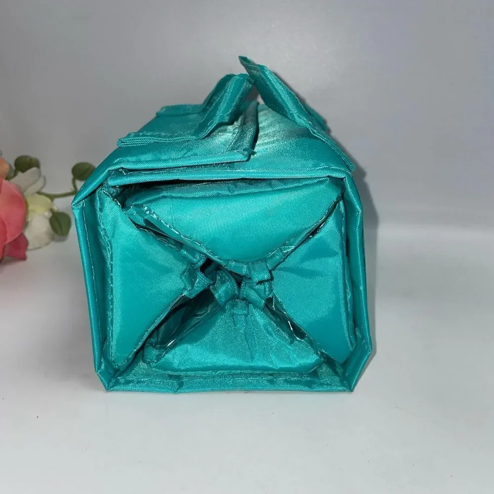 Joy Mangano Teal Women's Toiletries Travel Bag